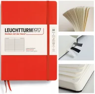 Zeszyty szkolne - LEUCHTTURM1917 Notatnik Notes Medium A5 Linia twarda oprawa zeszyt - miniaturka - grafika 1
