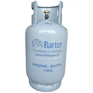 Materiały opałowe - Gaz propan-butan 11 kg BARTER GAZ - miniaturka - grafika 1