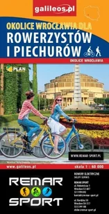 Okolice Wrocławia dla rowerzystów i piechurów, 1:60 000 Plan - Atlasy i mapy - miniaturka - grafika 1