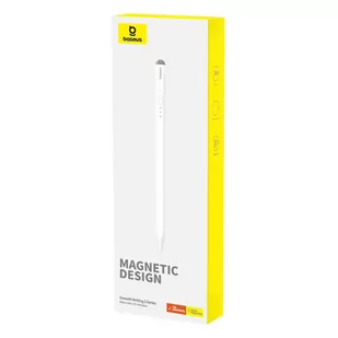 Rysik Baseus Smooth Writing Series z indykatorem LED, wersja aktywna  (Biały) - Pozostałe akcesoria do telefonów - miniaturka - grafika 3