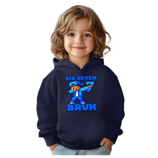 BLUZA DZIECIĘCA Z KAPTUREM 67 SIX SEVEN BRUH 134-140 DLA DZIECKA PREZENT - Bluzy dla dziewczynek BLUZA DZIECIĘCA Z KAPTUREM 67 SIX SEVEN BRUH 134-140 DLA DZIECKA PREZENT - Bluzy dla dziewczynek - miniaturka - grafika 1