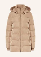 Moda i Uroda OUTLET - Wellensteyn Kurtka Pikowana Goldmine Medium Z Odpinanym Kapturem beige - miniaturka - grafika 1