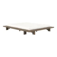 Stelaże pod materac - Brązowe łóżko dwuosobowe z litego drewna sosnowego ze stelażem 160x200 cm Japan – Karup Design - miniaturka - grafika 1
