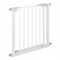 Zabezpieczenia dla dzieci - Barierka na drzwi, schody Relaxdays rozporowa biel - miniaturka - grafika 1