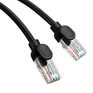 Kabel sieciowy Baseus Ethernet CAT5, 5m (czarny) - Kable miedziane - miniaturka - grafika 7