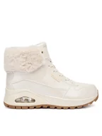 Botki damskie - Skechers Botki Uno Rugged 167821/OFWT Biały - miniaturka - grafika 1