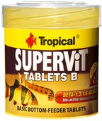 Pokarm dla ryb - Tropical Supervit Tablets B 50Ml 200Szt. - miniaturka - grafika 1