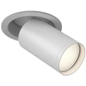 Lampy sufitowe - Punkotwa lampa sufitowa Focus S C048CL-U-1W Maytoni wpust biały - miniaturka - grafika 1