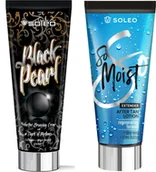 Balsamy i kremy do opalania - Soleo Black Pearl + So Moist Po Opalaniu Gratis - miniaturka - grafika 1