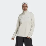 Bluzy sportowe damskie - Bluza damska adidas Techfit Aeroready - miniaturka - grafika 1