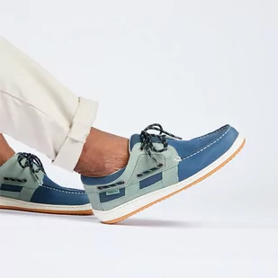 Buty żeglarskie męskie Tribord Clipper skórzane - Żeglarstwo - miniaturka - grafika 1
