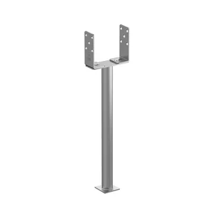 Podstawa słupa 200x628x136 mm PSRU R500 ZN ocynk Domax - Kotwy - miniaturka - grafika 1