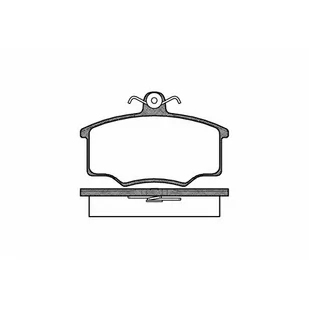 Klocki hamulcowe - komplet REMSA 0046.00 - Klocki hamulcowe - miniaturka - grafika 1