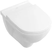 Miski WC - Villeroy & Boch O. Novo Zestaw Toaleta WC z deską sedesową wolnoopadającą i matą biały + stelaż + przycisk WC chrom 5660H101+92246100+92249061+LEMATA - odbiór osobisty: Kraków, Warszawa, 29-Innych-Miast - miniaturka - grafika 1