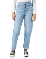 Spodnie damskie - Jack & Jones Spodnie damskie, Medium Blue Denim, 27W x 34L - miniaturka - grafika 1