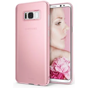 RINGKE Etui Slim Samsung Galaxy S8 Plus Frost Pink 6858720693 - Etui i futerały do telefonów - miniaturka - grafika 1