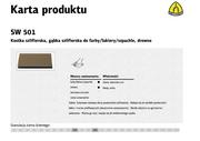 Akcesoria do elektronarzędzi - Klingspor Gąbka polerska ścierna e-korund 120 98 10mm gr.220 szt.1 [~271084] - miniaturka - grafika 1