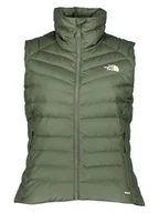 Kurtki i kamizelki sportowe damskie - The North Face Kamizelka funkcyjna w kolorze zielonym - miniaturka - grafika 1