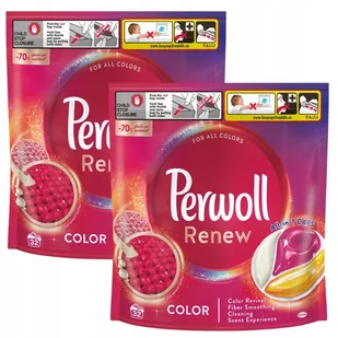 Perwoll Caps Color Kapsułki do Prania 32pr x2 - Środki do prania - miniaturka - grafika 1