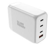 Ładowarki do telefonów - Silver Monkey Ładowarka GaN 200W USB-C PD + USB 3.0 QC W - miniaturka - grafika 1