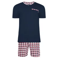 Piżamy damskie - Bawełniana piżama męska jasiek z krótkim rękawem sesto senso-xxl - miniaturka - grafika 1