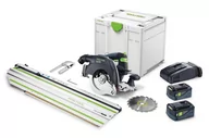 Piły elektryczne - FESTOOL 18V Pilarka Tarczowa HKC 55 5,2 EBI-SET+ FSK 420 (576169) - miniaturka - grafika 1