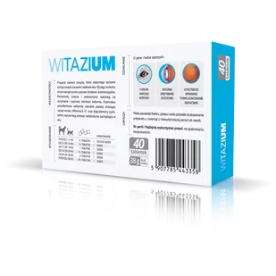 EUROWET Witazium  2x20 tab. - Pielęgnacja uszu i oczu zwierząt - miniaturka - grafika 2