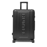 Walizki - Walizka średnia Hunter CEO-HUNTER-M-001-08-BLACK Czarny - miniaturka - grafika 1