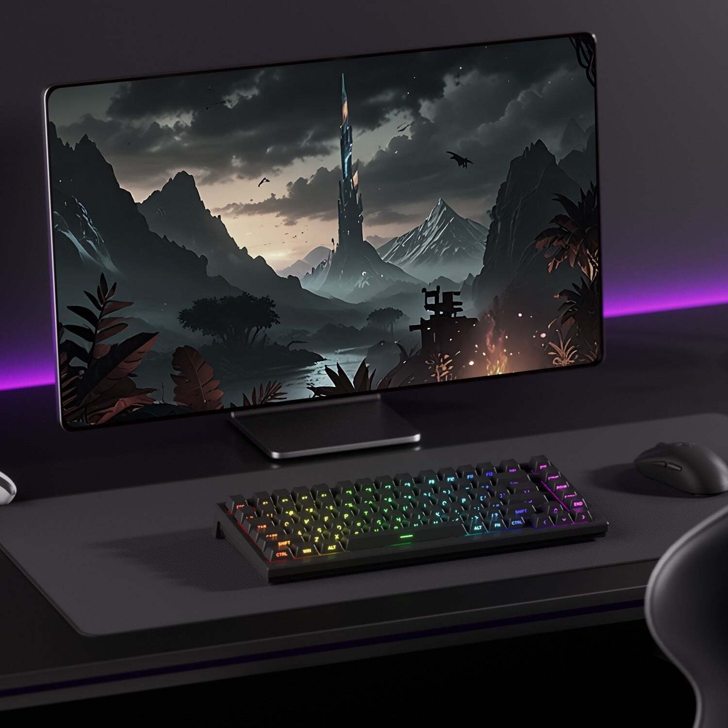 Akko Keyboard USB-C TAC75/BLACK
