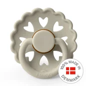 Smoczki uspokajające - Frigg Smoczek dla niemowlaka Fairytale X H.C. Andersen Głupi Jasio Kauczuk rozmiar 1 - miniaturka - grafika 1