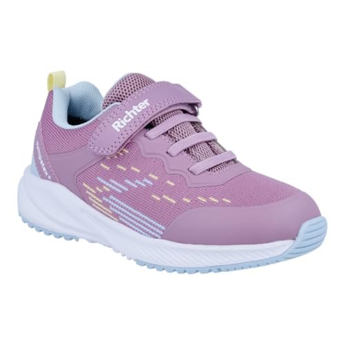 Richter Buty dziecięce dla chłopców i dziewczynek, Buddy Sneaker, Orchid/Pastel/Lemo, 28 EU