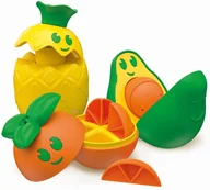 Zabawki interaktywne dla dzieci - Žaislinių vaisių rinkinys Clementoni Baby Stack - miniaturka - grafika 1