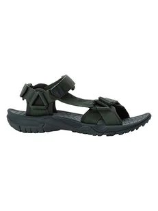Jack Wolfskin Sandały trekkingowe "Lakewood" w kolorze zielonym - Sandały damskie - miniaturka - grafika 1