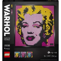LEGO Art Marilyn Monroe Andyego Warhola 31197 - Klocki - miniaturka - grafika 2