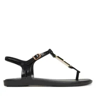 Sandały damskie - Sandały Melissa Solar M Chic Ad. 35907 Czarny - miniaturka - grafika 1