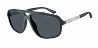 Okulary przeciwsłoneczne - Okulary Przeciwsłoneczne Emporio Armani EA 4236U Dark Blue - miniaturka - grafika 1