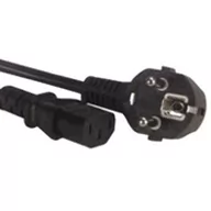 Kable komputerowe i do monitorów - Kabel zasilający MicroConnect Power Cord 3m Black IEC320 PE010430 - miniaturka - grafika 1