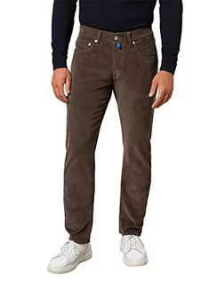 Spodnie męskie - Pierre Cardin spodnie męskie lyon, szary, 38W / 32L - grafika 1