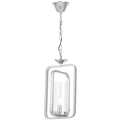 Lampy sufitowe - LAMPA WISZĄCA LOFT CHROMOWANA BENTON W1 - miniaturka - grafika 1