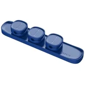 Kable USB - Baseus Peas magnetyczny uchwyt organizer do kabli niebieski 6953156254985 - miniaturka - grafika 1