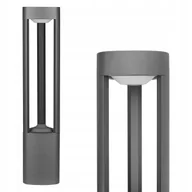Lampy ogrodowe - Słupek oświetleniowy prostokąt Masterled GX53 60 cm czarny - miniaturka - grafika 1