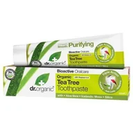 Akcesoria do golenia męskie - Dr. Organic DR Organic Tea Tree Toothpaste 100 ML DRC09010 - miniaturka - grafika 1