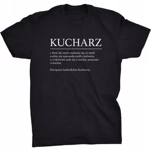 Koszulka Dla Kucharza Definicja Prezent Urodziny - Koszulki męskie - miniaturka - grafika 1