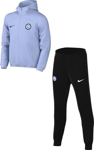 Nike Unisex dziecięcy top Inter Ynk Df Strk Hd Trksuit K, Light Marine/Black/Lyon Blue, DX3551-548, M