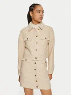 Marynarki i żakiety damskie - TWINSET Marynarka 242TP2126 Beżowy Regular Fit - miniaturka - grafika 1