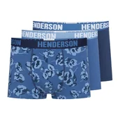 Majtki męskie - Bokserki Jarl 42256-MLC Granatowo-Jeansowe - miniaturka - grafika 1