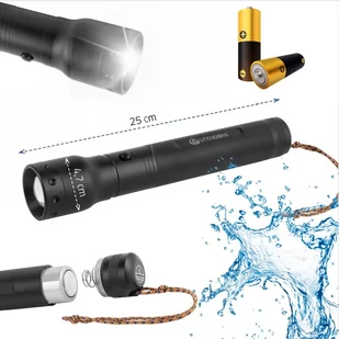 UTENDORS Latarka Utendors 190394-LFL LED aluminiowa 133056 - Latarki - miniaturka - grafika 1