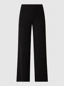 Spodnie damskie - Luźne spodnie z prążkowaną fakturą model ‘Nella’ - miniaturka - grafika 1