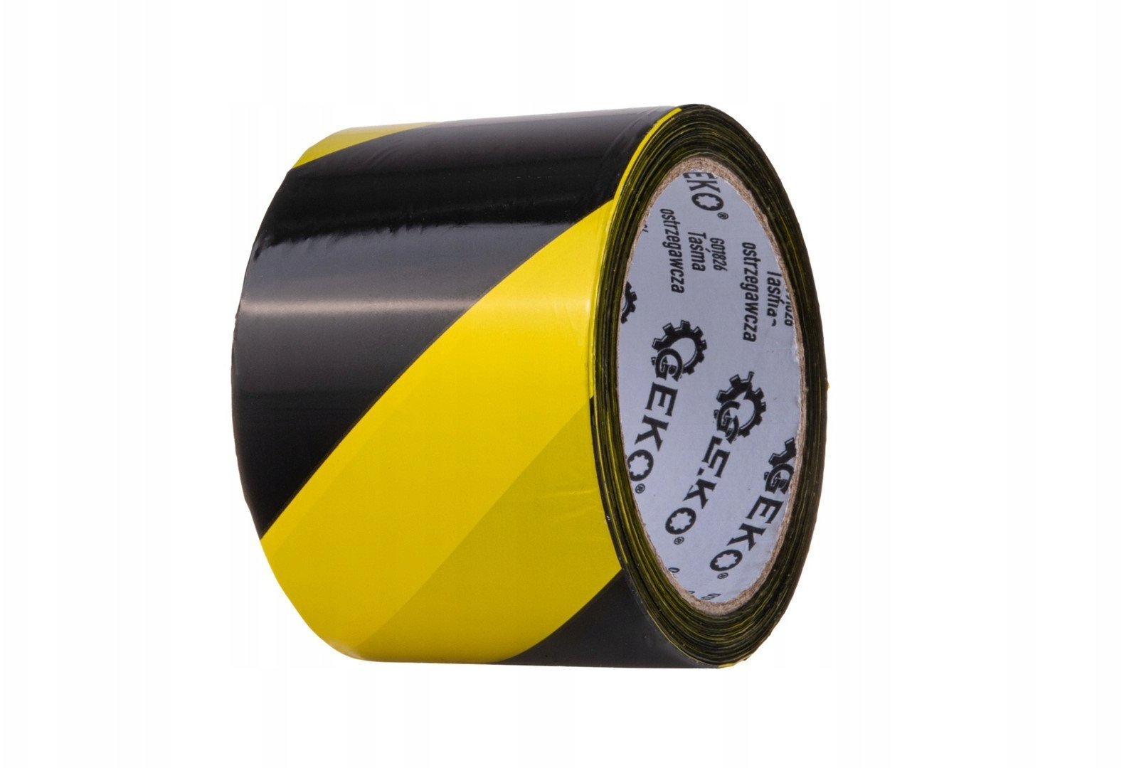 Taśma ostrzegawcza żółto-czarna 100m x 70mm 80
