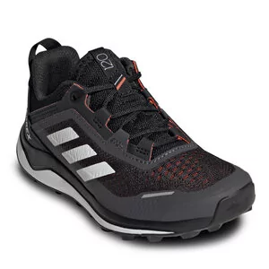 Buty dla dziewczynek - Buty adidas Terrex Agravic Flow Trail Running Shoes HQ3502 Czarny - grafika 1